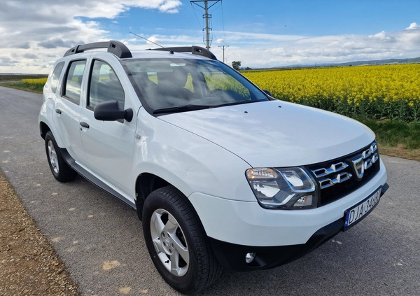 Dacia Duster cena 36900 przebieg: 129000, rok produkcji 2016 z Jawor małe 67